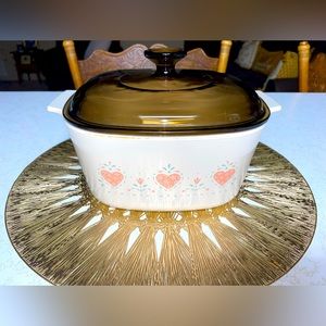 Corning Ware Forever Yours 3-liter Dish with Amber Lid